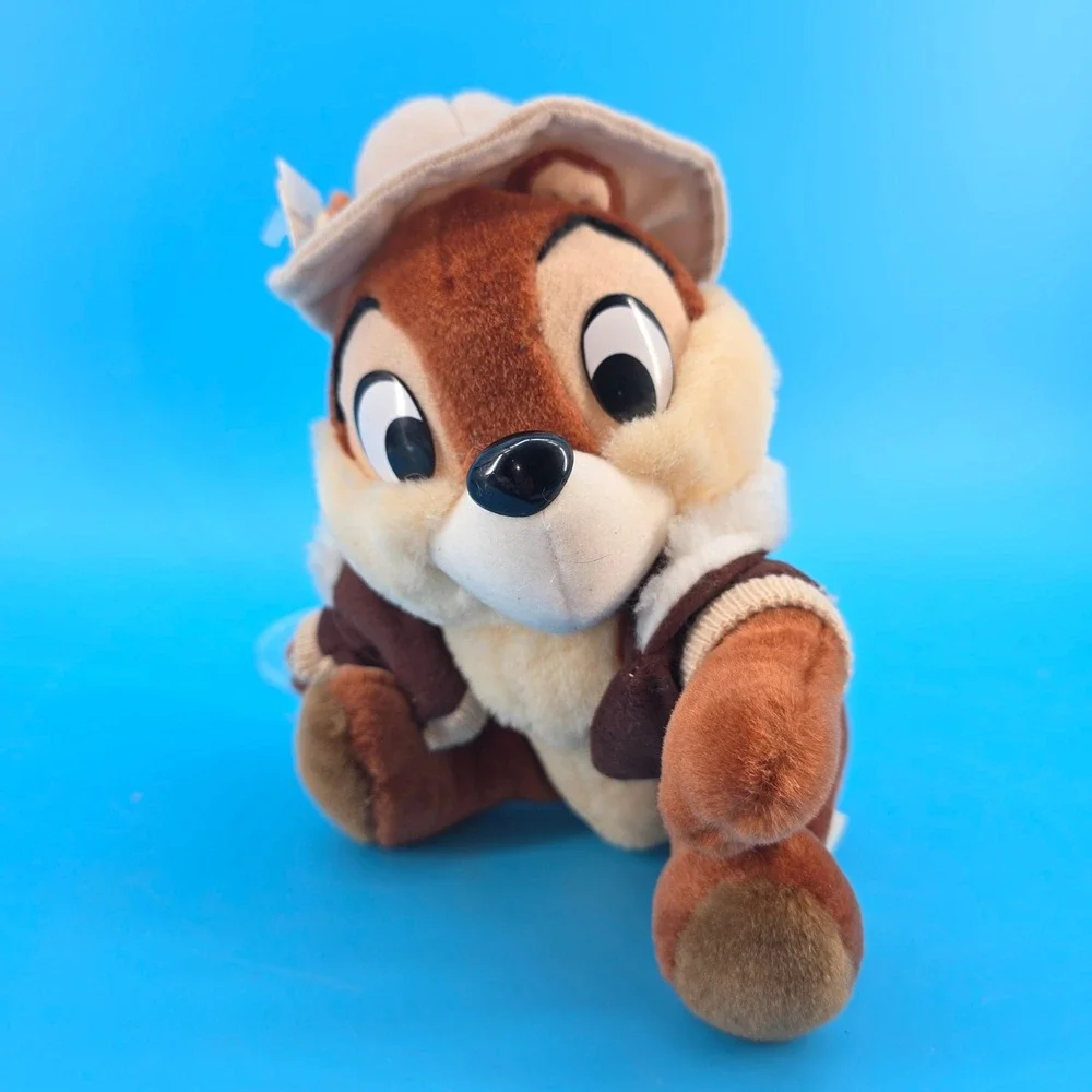 Disney Dale Rescue Rangers Plush‎ Mouseketoys Vintage Bomber Jacket Hat 8 inch
